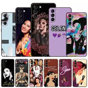 Чехол для телефона Selena Quintanilla для Samsung Galaxy S22 Pro S21 S20 FE Ultra S10 Lite S10 S10E S9 S8 Plus, мягкий черный чехол из ТПУ Samsung S10 Plus