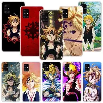 Чехол для телефона «Семь смертных грехов Meliodas» для Samsung Galaxy A12 A22 A32 A42 A52 A72 A51 A71 5G A41 A31 A21 A02S M12 M21 M31 M30S Samsung A12 5G