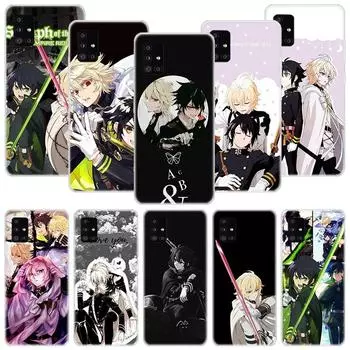 Чехол для телефона Seraph Of The End для Samsung Galaxy A12 A22 A32 A42 A52 A72 A51 A71 5G A41 A31 A21 A02S M12 M21 M31 M30S Fundas Samsung A12 5G