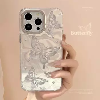 Чехол для телефона «Серебряная бабочка» 15promax