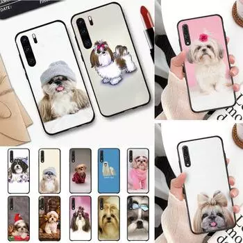 Чехол для телефона Shih Tzu Shitzu Dog Puppy для Huawei P30 plus P8 lite P9 lite Задний чехол для Psmart P20 pro P10 lite PSMART 2020