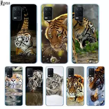 Чехол для телефона «Сибирские тигры» для Realme 8 8i V3 V5 GT Neo Flash Edition Explorer Master Neo2 Narzo 30 50i 50A C21Y Realme 8 4G