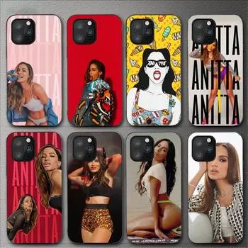 Чехол для телефона Singer Anitta для Iphone 11 12 Mini 13 14 Pro Xs Max X 8 7 6s Plus 5 Se Xr Shell iPhone12PRO