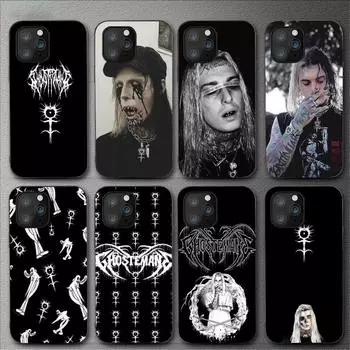 Чехол для телефона Singer Ghostemane для Iphone 11 12 Mini 13 14 Pro Xs Max X 8 7 6s Plus 5 Se Xr Shell iPhone14Plus