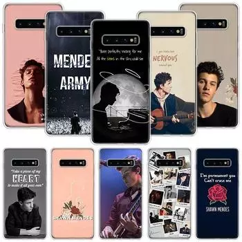 Чехол для телефона Singer Shawn Mendes Magcon для Samsung Galaxy S20 FE S10 Plus S21 S22 Ultra S10E S9 S8 S7 Edge J4 + чехол Fundas Samsung S20 FE