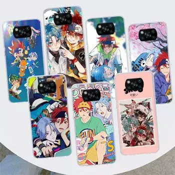 Чехол для телефона Sk8 The Infinity Anime для Xiaomi Poco X3 GT X4 NFC M4 Pro M3 M2 F3 F2 F1 Mi Note 10 A3 A2 Lite A1 CC9E Fundas Xiaomi Poco X3