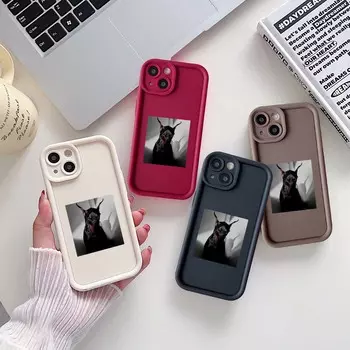 Чехол для телефона Sky Eye Ladder для iPhone 15 Samsung A24 Huawei Honor 90 Xiaomi Redmi 12 Infinix Realme Angel Eye Мягкая обложка NY6 Милый доберман арт for iPhone 6 чёрный