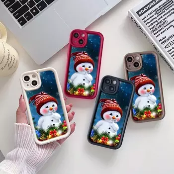 Чехол для телефона Sky Eye Ladder для iPhone 15 Samsung Huawei Honor 90 Xiaomi Redmi Infinix Realme Angel Eye Мягкая обложка A7 С Рождеством Медведь Олень арт милый for iPhone 6 чёрный