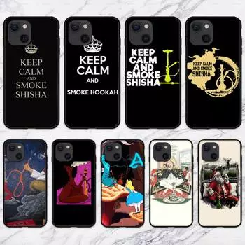 Чехол для телефона Smoke Hookah Shinka для iPhone 11 12 Mini 13 14 15 Pro XS Max X Plus SE XR Shell iPhone15promax