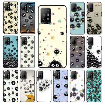 Чехол для телефона Soot Sprite Spirited Away My Neighboor Totoro для OPPO A74 A94 A3S A5S A9 A12 A15S A52 A53S A72 A73 A91 5G OPPO A3S