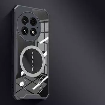 Чехол для телефона, совместимый с OnePlus 13R 12R 11R 10R 9R 10 Pro Ace 5 3 Pro Graphene Cooling Anti Drop Protective Cover for OnePlus 13 чёрный