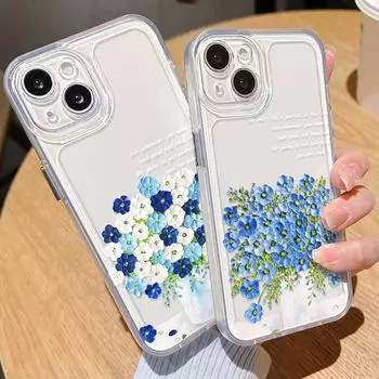 Чехол для телефона Space для iPhone 11 13 XR 15 Pro Max 12 16 Pro Max для iPhone 14 7 8 Plus XS Max Samsung A15 A55 A05 Redmi 12 13C 13 9 Huawei Mate 30 40 iPhone 15 белый