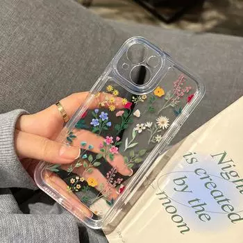 Чехол для телефона Space для iPhone 11 13 XR 15 Pro Max 12 16 Pro Max для iPhone 14 7 8 Plus XS Max Samsung A15 A55 A05 Redmi 12 13C 13 9 Huawei Mate 30 40 iPhone 15 белый