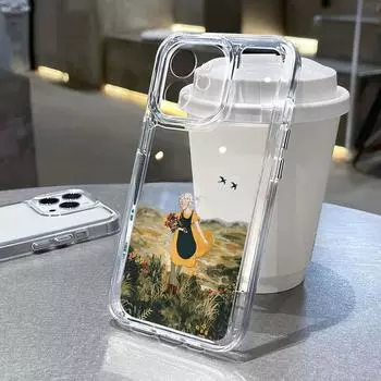 Чехол для телефона Space для iPhone 13 11 15 ProMax OPPO A15S A57 A77 Sangsung A55 S24 VIVO Y21 Y21S XiaoMi Redmi 13C 9A Note 13 11 Huawei honor Mate 30 40 iPhone 15 чистый