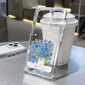 Чехол для телефона Space для iPhone 13 11 15 ProMax OPPO A15S A57 A77 Sangsung A55 S24 VIVO Y21 Y21S XiaoMi Redmi 13C 9A Note 13 11 Huawei honor Mate 30 40 iPhone 15 чистый