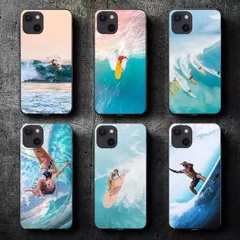 Чехол для телефона Sport Surfing Art для Iphone 11 12 Mini 13 14 Pro Xs Max X 8 7 6s Plus Se Xr Shell iPhone12PROMAX