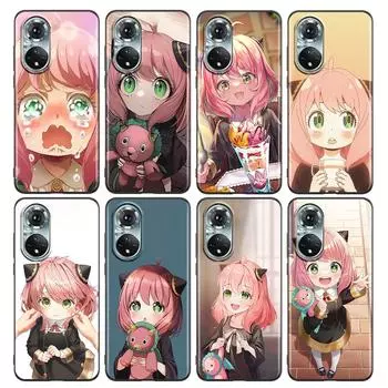 Чехол для телефона SPYx FAMILY Ania для Honor X8 60 8X 9X 50 30i 21i 20 9A Play Nova 8i 9 SE Y60 Magic4 Pro Lite, черный мягкий чехол из ТПУ Honor 60 SE