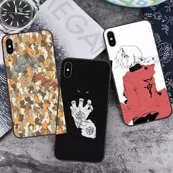 Чехол для телефона «Стальной алхимик» с аниме «Стальной алхимик» для iPhone 13 12 11 mini pro XS MAX 8 7 6 6S Plus X 5S SE 2020 XR iPhone11pro