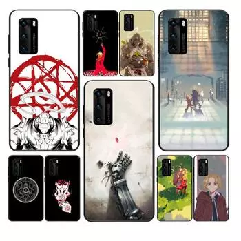 Чехол для телефона «Стальной алхимик с аниме» для Huawei Y6 Y7 Y9 Prime 2019 Y9s Mate 10 20 40 Pro Lite Nova 5t, силиконовый чехол mate 20 lite