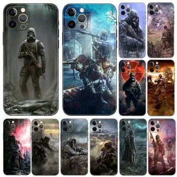 Чехол для телефона «Сталкер ясное небо» для iPhone 5 5S 2020se 6 6s 7 8 plus x 10 XR XS 11 12 13 mini pro MAX, черная задняя крышка из ТПУ iphone 5 5S SE 2016