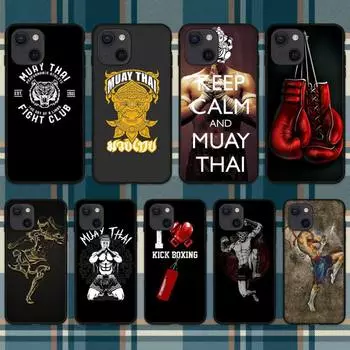 Чехол для телефона Star Grant Muay Thai Fight Boxing для iPhone 11 12 Mini 13 14 15 Pro XS Max X Plus SE XR Shell iPhone14pro