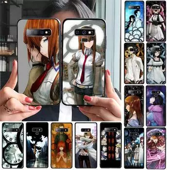 Чехол для телефона Steins Gate Anime для Samsung Galaxy S20 S10 Plus S10E S5 S6 S7edge S8 S9 S9Plus S10lite 2020 Galaxy S10 plus