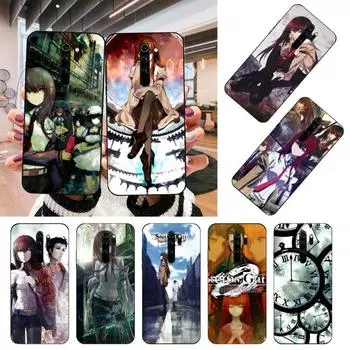 Чехол для телефона Steins Gate Anime для Xiaomi Mi 12 11T 10T 9T Lite Pro Ultra Note 10 Poco F3 F4 X4 GT, мягкий черный чехол для телефона Xiaomi 12 or 12X