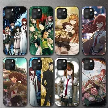 Чехол для телефона Steins Gate Okabe с аниме для Iphone 11 12 Mini 13 14 Pro Xs Max X 8 7 6s Plus 5 Se Xr Shell iPhone13PROMAX