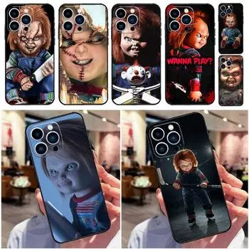 Чехол для телефона «Страшная кукла Чаки» из фильма ужасов для iPhone 14 13 12 11 Pro X XR XS Max SE 2020 7 8 Plus, мягкий чехол из ТПУ iPhone 14Pro MAX