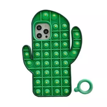 Чехол для телефона Stress Toys Cactus для серии 11 Push Bubble