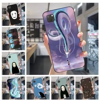 Чехол для телефона Studio Ghibli Spirited Away She для Huawei Mate 40 30 20 10 Pro Lite Nova 9 8 5T Y7p Y7 мягкий черный чехол для телефона Huawei Mate40