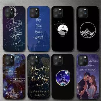Чехол для телефона «Суд тумана и ярости» Sarah J Maas для Iphone 11 12 Mini 13 14 Pro Xs Max X 8 7 6s Plus 5 Se Xr Shell iPhone12PRO