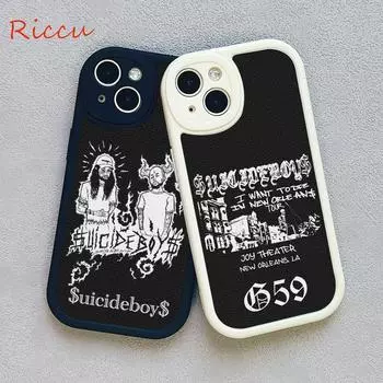 Чехол для телефона Suicideboys G59 для Iphone 14 13 11 12 Pro MAX 13 12 MiNi 7 8 plus iphone 14 13 pro XS XR, защитные чехлы из овечьей кожи 13 pro max