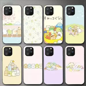 Чехол для телефона Sumikko Gurashi с милым рисунком для Iphone 11 12 Mini 13 14 Pro Xs Max X 8 7 6s Plus 5 Se Xr Shell iPhone14