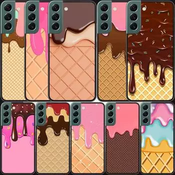 Чехол для телефона Summer Cream Chocolate Fruit Ice Cream для Samsung Galaxy A12 A22 A32 A42 A52 A72 A54 A34 A24 A14 A73 A53 A33 A23 A13 Samsung A52 4G