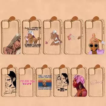 Чехол для телефона Summer Walker Over It Rnb Rapper для Iphone 11 12 Pro Xs Max 8 7 6 6s Plus X 5S Se 2020 Xr For iphone X or XS