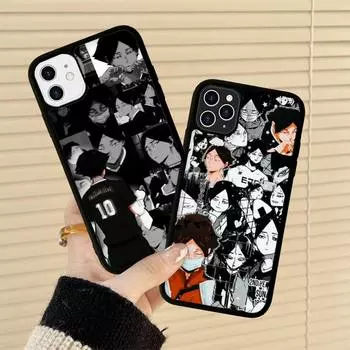 Чехол для телефона Suna Rintarou Haikyuu, силиконовый чехол из ПК + ТПУ для iPhone 11 12 13 Pro Max 8 7 6 Plus X SE XR Hard Fundas 6plus or 6s plus