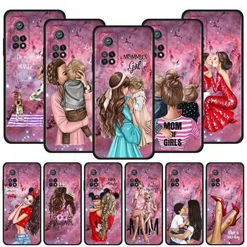 Чехол для телефона «Супер мама» для девочек и девочек для Xiaomi Mi 12 10 10T Pro 5G 12X 11 Note 10 10T 8 A2 Lite 5G 9 SE 9T CC9E, силиконовый корпус Mi 12
