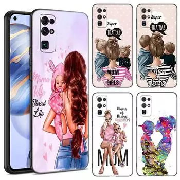 Чехол для телефона Super Mom Baby Girl Boy для Huawei Honor 70 90 Lite X40 GT X50 i X5 + X6A X6S X7A X8A X8B X6 X7 X8 X9 4G X9A X9B 5G Honor X50i 5G