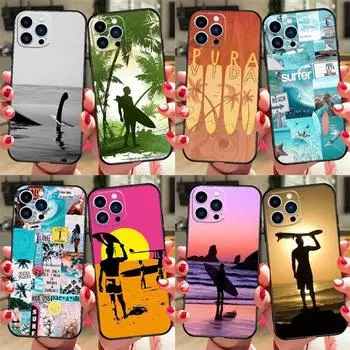 Чехол для телефона Surf Surfing для iPhone Samsung Galaxy Redmi Xiaomi Oppo OnePlus Note SA 7 8 9 10 11 12 13 14 20 21 22 23 53 54 Pro Max Plus Ultra iPhone 6 or 6S