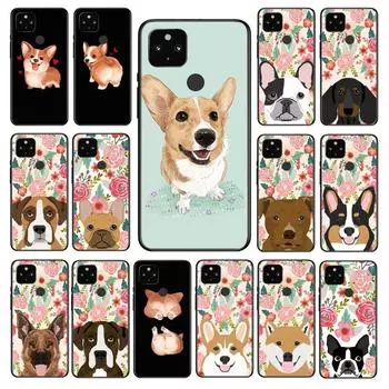 Чехол для телефона «Такса, бульдог, лабрадор, корги» для Google Pixel 7 Pro 7 6A 6 Pro 5A 4A 3A Pixel 4 XL Pixel 5 6 4 3 XL 3A XL 2 XL Google Pixel 2
