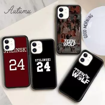 Чехол для телефона Teen Wolf Stilinski 24 для iPhone 11 12 13 14 Pro Max mini X XR XS SE 2020 5 6S 7 8 Plus Samsung Galaxy S21 S22 iPhone 6plus