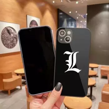 Чехол для телефона «Тетрадь смерти» для IPhone 14 13 12 11 Pro Max X XR XS 8 7 Plus Цветной чехол для телефона из жидкого стекла iPhone 14