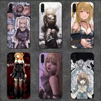 Чехол для телефона «Тетрадь смерти» Миса Амане для Samsung Galaxy A02 A12 A13 A22 A32 A41 A51 A53 A71 A73 SamsungA73