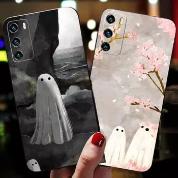 Чехол для телефона There SA Ghost для Honor X20 X9 30 60 10 Pro 50 20i 70 SE V9 X30 V40 V30 V20 X10 Max, противоударная задняя крышка HONOR 10