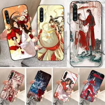 Чехол для телефона Tian Guan Ci Fu с китайским аниме для Xiaomi Redmi Note 11 10 9T 8 7 Pro Redmi 10 9 9A 9C 8 7 6, мягкий черный чехол для телефона Redmi Note11-11S 4G