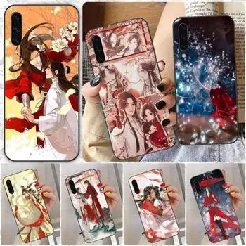 Чехол для телефона Tian Guan Ci Fu с китайским аниме для Samsung A91 A81 A73 A72 A71 A30S A20 A12 A13 A52 A53 4G 5G, мягкий черный чехол для телефона Samsung A91