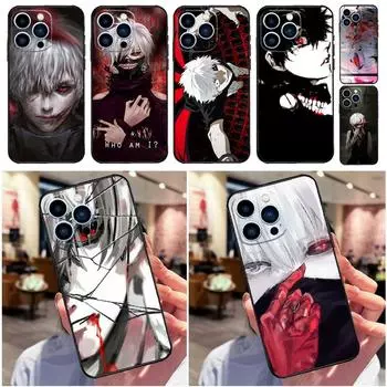 Чехол для телефона «Токийский гуль» с аниме «Канеки Кен» для iPhone 11 12 13 14 Pro Max Mini X XS Max XR 7 8 Plus SE 2020, полное покрытие iPhone 12