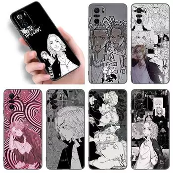 Чехол для телефона «Токио Мстители» с аниме для Xiaomi POCO F2 F3 M2 M3 M4 X3 X4 Pro NFC F4 GT 5G F1 X2 C3 C31 C40 M5S, мягкий черный чехол из ТПУ Xiaomi POCOphone F1