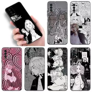 Чехол для телефона «Токио Мстители» с аниме для Xiaomi Redmi Note 5 6 9T K20 K40 K50 Pro 7A 8A 9A 9C 9i 10A 10C A1 S2, мягкий черный чехол из ТПУ Redmi Note 5(Pro)